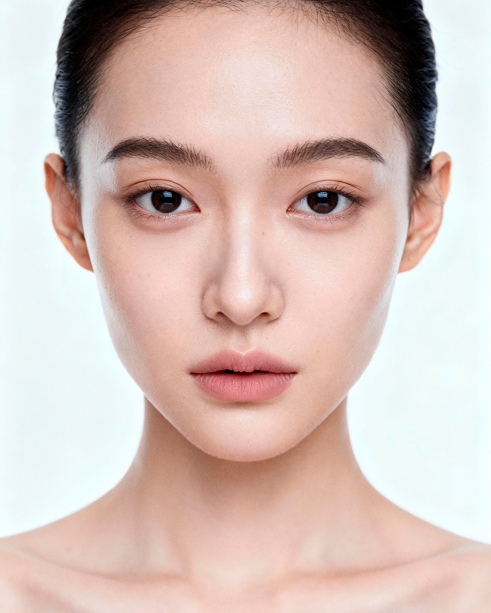 V shape face